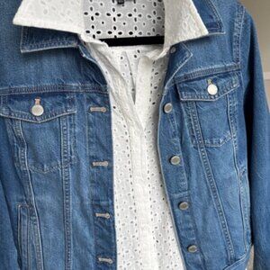 White Eyelet Top 100% Cotton